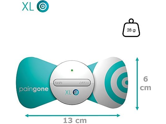 PAIN GONE Électrode electrostimulation T.E.N.S (XL)