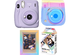 Koel gemakkelijk wat betreft FUJIFILM Instax Mini 11 Lilac Purple Iridescent Bundel kopen? | MediaMarkt