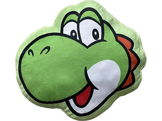 TEXTIEL TRADE Super Mario - Yoshi - Cuscino (Verde/Bianco/Nero)