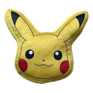 TEXTIEL TRADE Pokémon - Pikachu - Coussin (Jaune / rouge / noir)