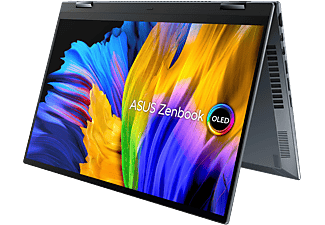 ASUS ZenBook Flip 14 UP5401EA-KN701 Szürke 2in1 eszköz (14" WQXGA+ Touch/Core i7/16GB/1024 GB SSD/Intel Iris XE/NoOS)