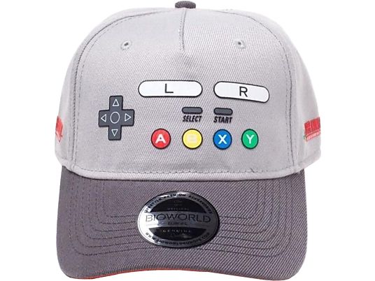 DIFUZED Nintendo - SNES Buttons - berretto (Multicolore)