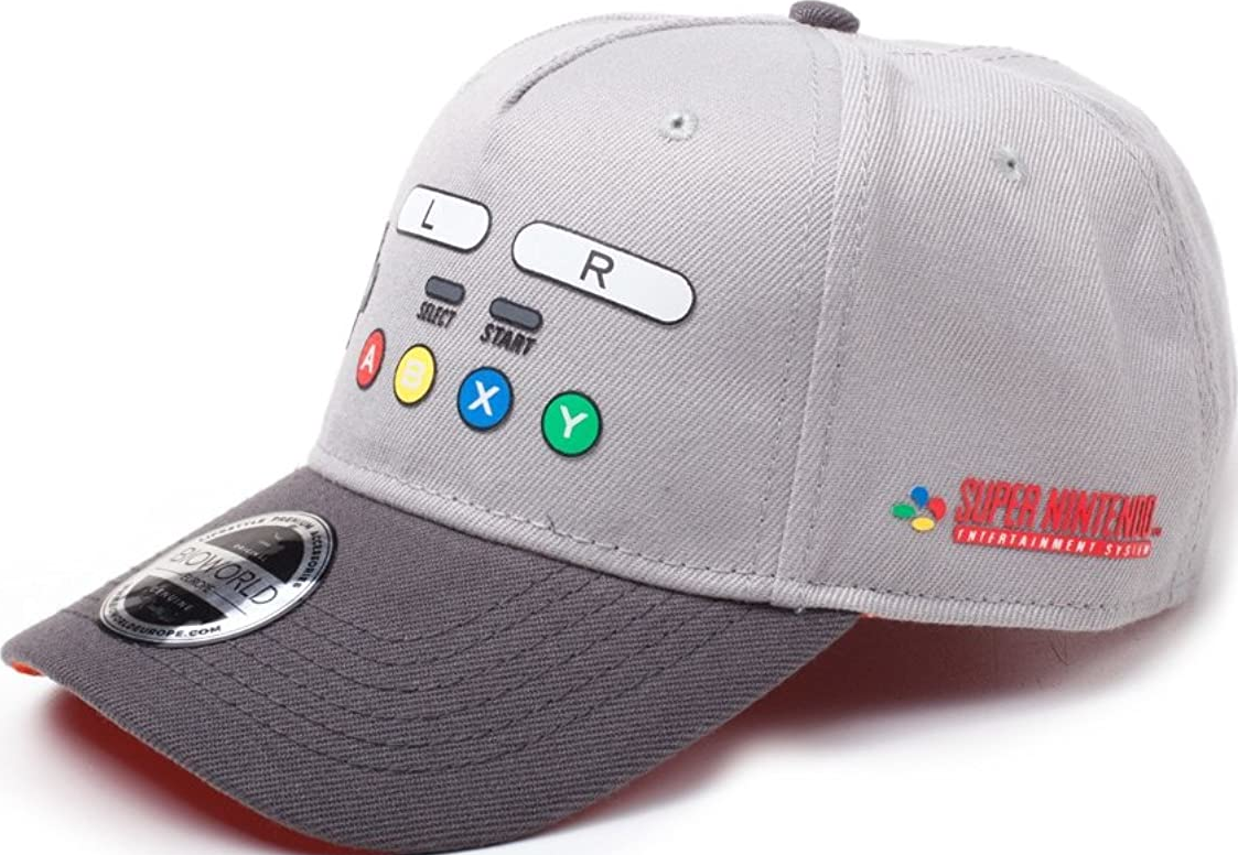 DIFUZED Nintendo - SNES Buttons - casquette (Multicolore)