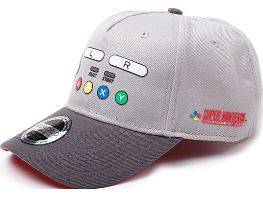 DIFUZED Nintendo - SNES Buttons - Kappe (Mehrfarbig)