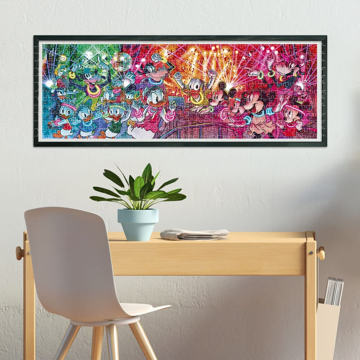 CLEMENTONI Disney Disco - Panorama (1000 pièces) - Puzzle (multicolore)
