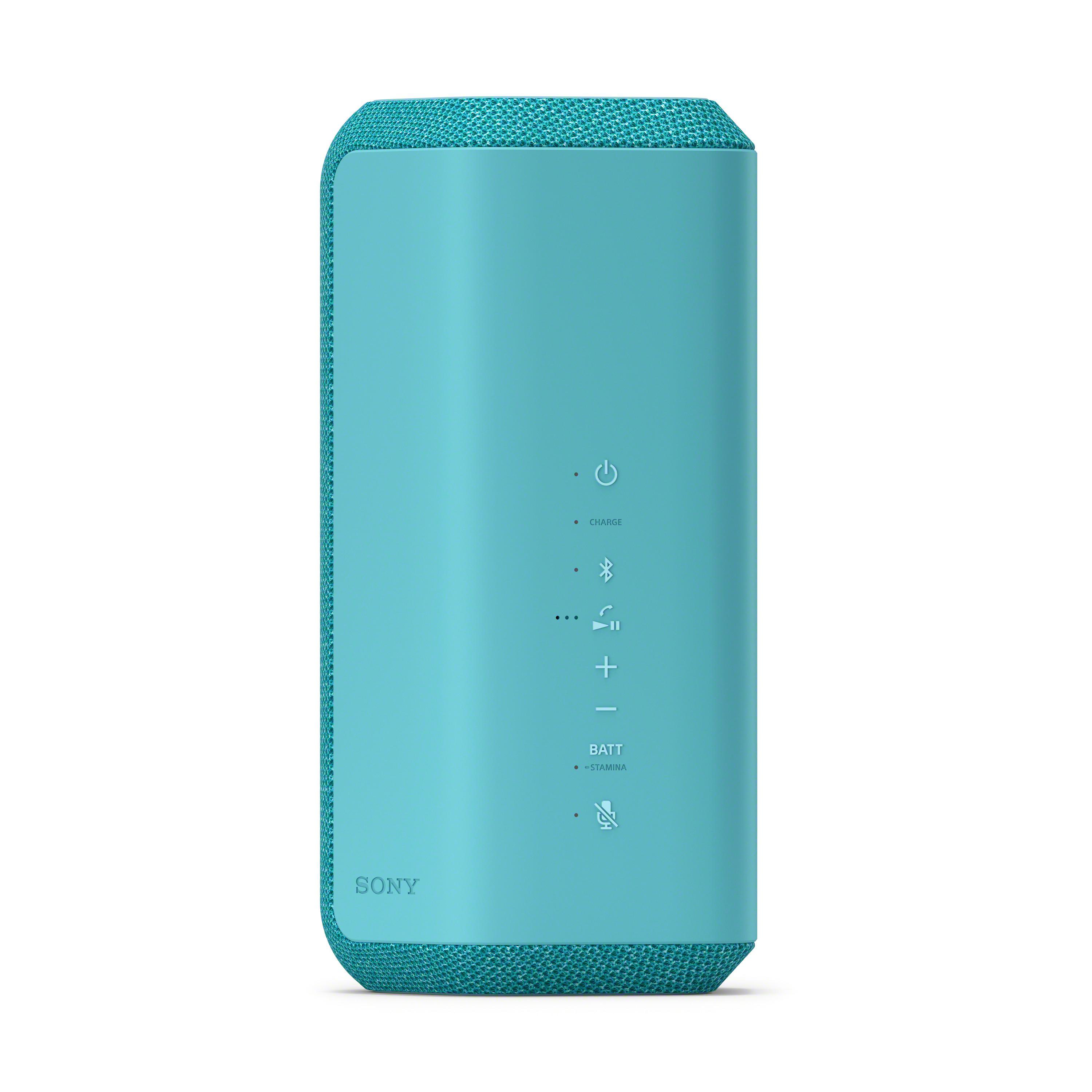 Blau, SONY SRS-XE Lautsprecher, Bluetooth Wasserfest 300