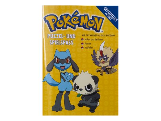 POKEMON Wie gut kennst Du Pokémon 1 - Puzzle- und Spielspass - Cahier d'activités (Multicolore)