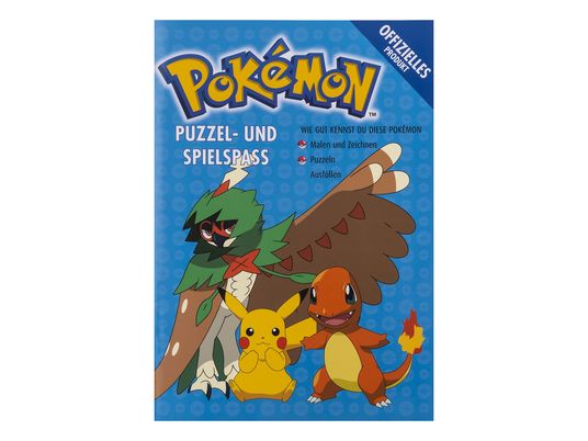 POKEMON Wie gut kennst Du Pokémon 2 - Puzzel- und Spielspass - Aktivitätsbuch (Mehrfarbig)