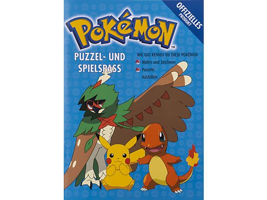 POKEMON Wie gut kennst Du Pokémon 2 - Puzzle- und Spielspass - Cahier d'activités (Multicolore)