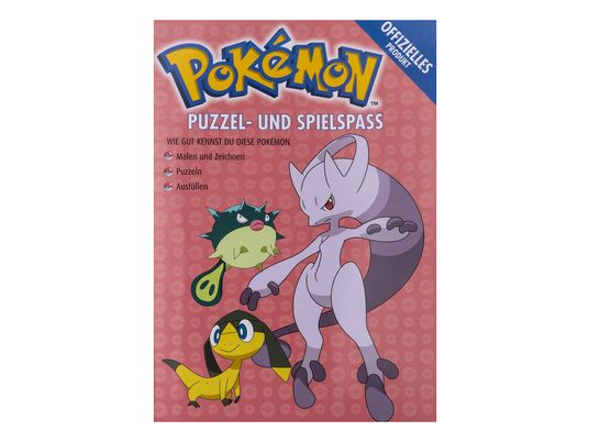 POKEMON Wie gut kennst Du Pokémon 3 - Puzzel- und Spielspass - Aktivitätsbuch (Mehrfarbig)