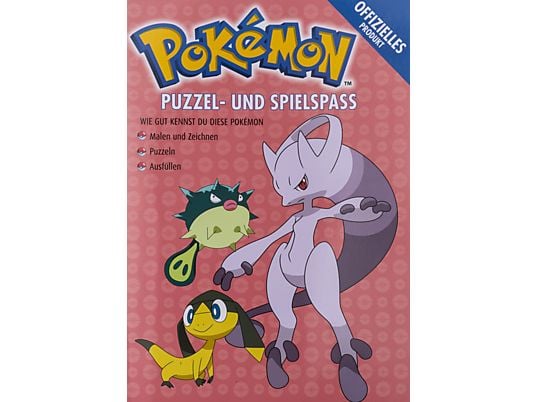 POKEMON Wie gut kennst Du Pokémon 3 - Puzzle- und Spielspass - Cahier d'activités (Multicolore)