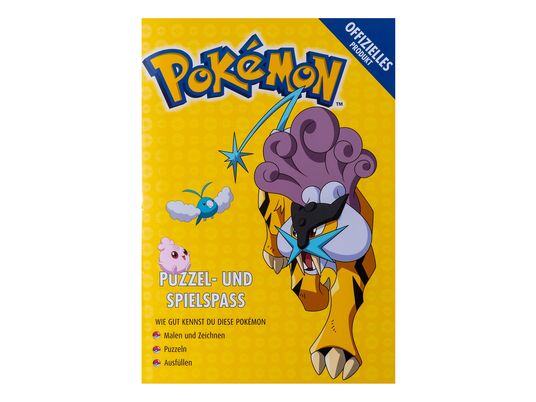 POKEMON Wie gut kennst Du Pokémon 6 - Puzzel- und Spielspass - Aktivitätsbuch (Mehrfarbig)