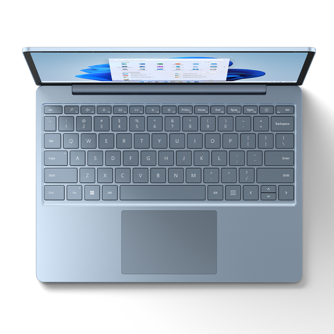 MICROSOFT Surface Laptop Go 2 - i5 8GB/256GB Eisblau - 12,45 Zoll - Intel® Core™ i5 i5-1135G7 - 8 GB - 256 GB - Intel® UHD Graphics - Windows 11 Home