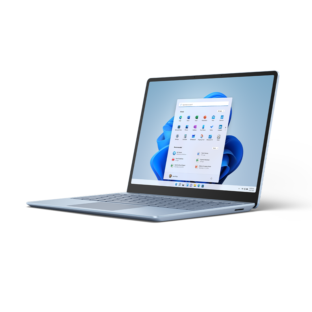 MICROSOFT Surface Laptop Go 2 - i5 8GB/256GB Eisblau - 12,45 Zoll - Intel® Core™ i5 i5-1135G7 - 8 GB - 256 GB - Intel® UHD Graphics - Windows 11 Home