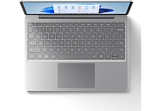 MICROSOFT Surface Laptop Go 2 - i5 8GB/128GB Platin, Notebook mit 12,45 Zoll Display Touchscreen, Intel® Core™ i5 Prozessor, 8 GB RAM, 128 GB SSD, UHD-Grafik, Platin