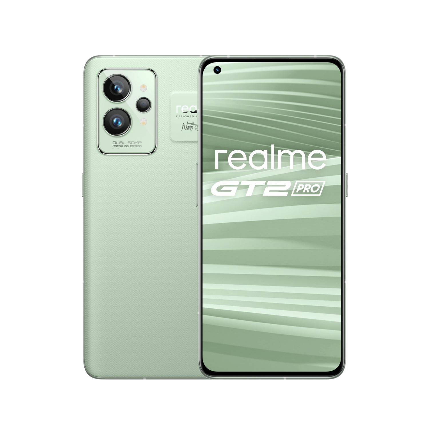 Móvil - realme GT 2 Pro 5G, Verde Papel, 256 GB, 12 GB RAM, 6.7" WQHD+, Snapdragon™ 8, 5000 mAh, Android 12