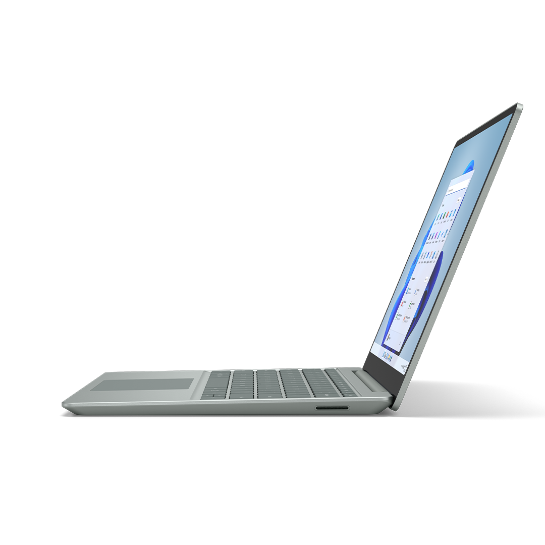 MICROSOFT Surface Laptop Go 2 Display Salbei, Intel® RAM, 8 Notebook, Graphics, (64 128 Salbei Prozessor, mit UHD SSD, 12,45 Touchscreen, GB Bit) 8GB/128GB Intel®, i5 11 Home Windows GB i5-1135G7 Zoll