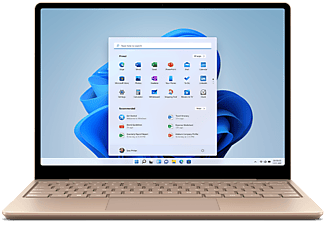 MICROSOFT Surface Laptop Go 2 i5 8GB/128GB Sandstein, Notebook mit 12,45 Zoll Display Touchscreen, Intel® Core™ i5 Prozessor, 8 GB RAM, 128 GB SSD, UHD-Grafik, Sandstein
