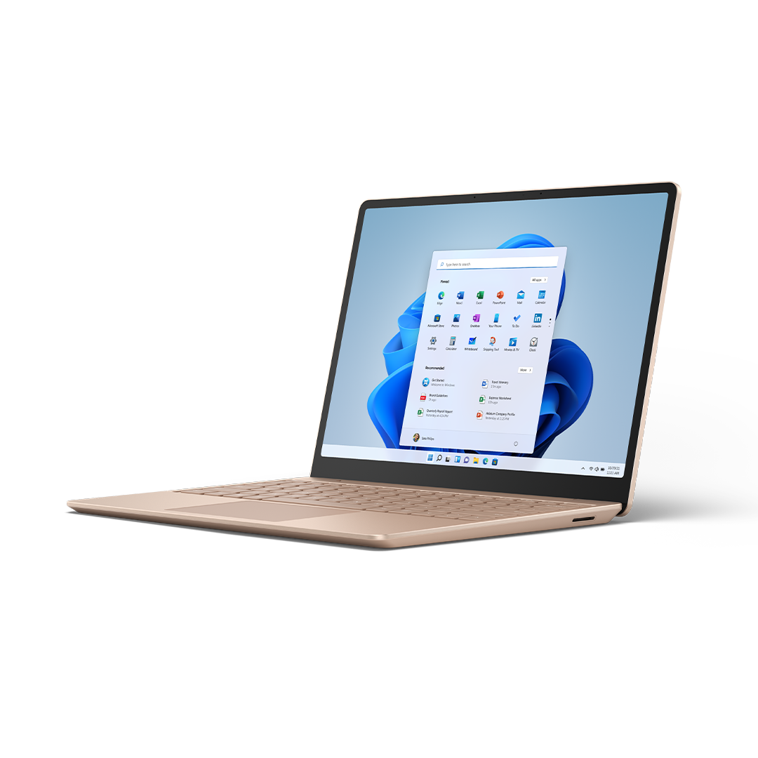 MICROSOFT Surface Laptop Go 2 i5 8GB/128GB Sandstein - 12,45 Zoll - Intel® Core™ i5 i5-1135G7 - 8 GB - 128 GB - Intel® UHD Graphics - Windows 11 Home