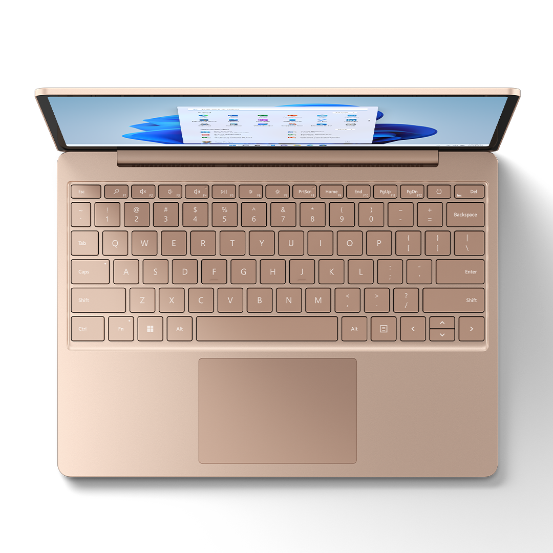 MICROSOFT Surface Laptop Go 2 - i5 8GB/256GB Sandstein - 12,45 Zoll - Intel® Core™ i5 i5-1135G7 - 8 GB - 256 GB - Intel® UHD Graphics - Windows 11 Home