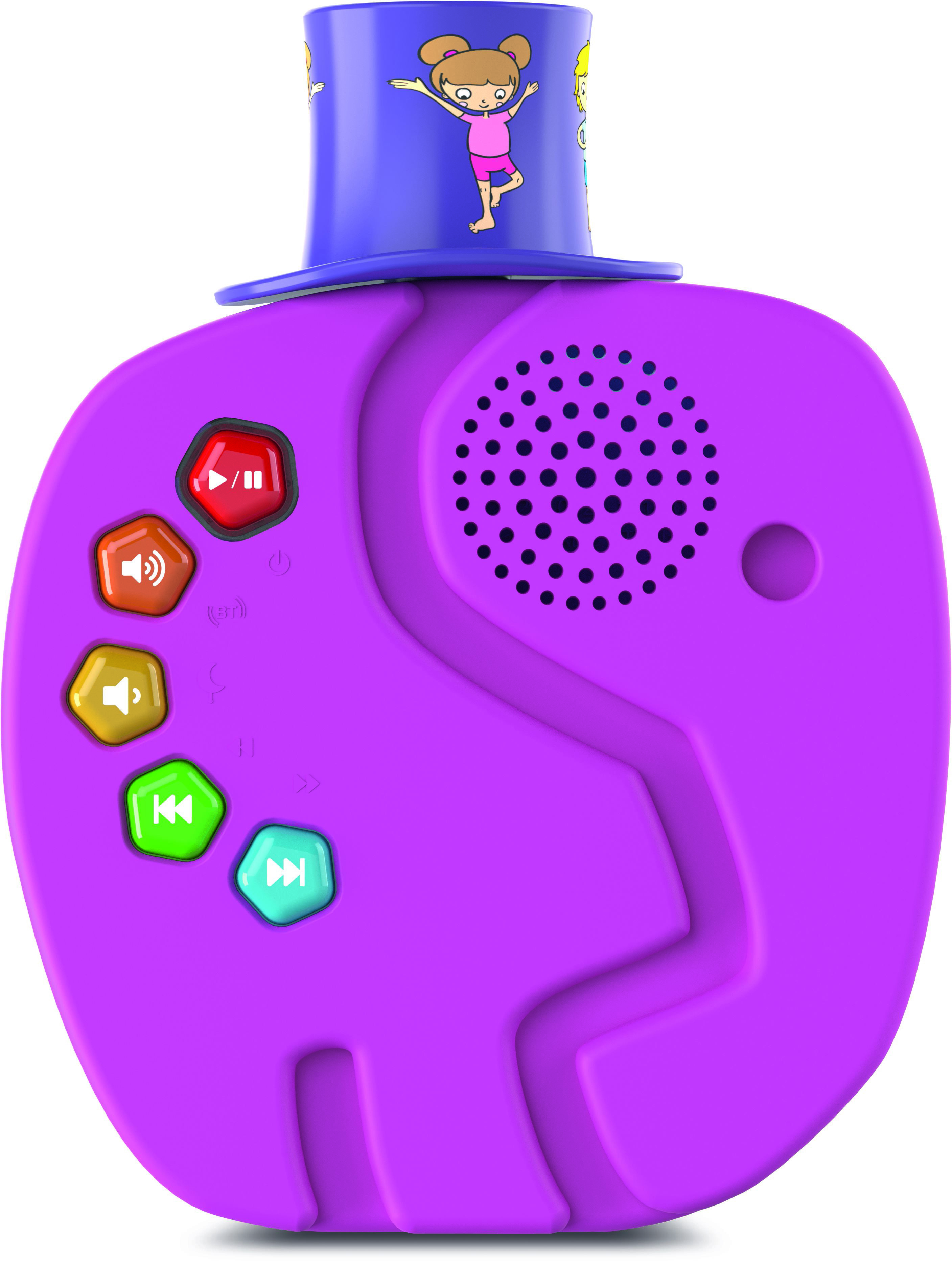 TECHNISAT für Kinder im TECHNIFANT Audioplayer Pink TECHNIFANT-Look,