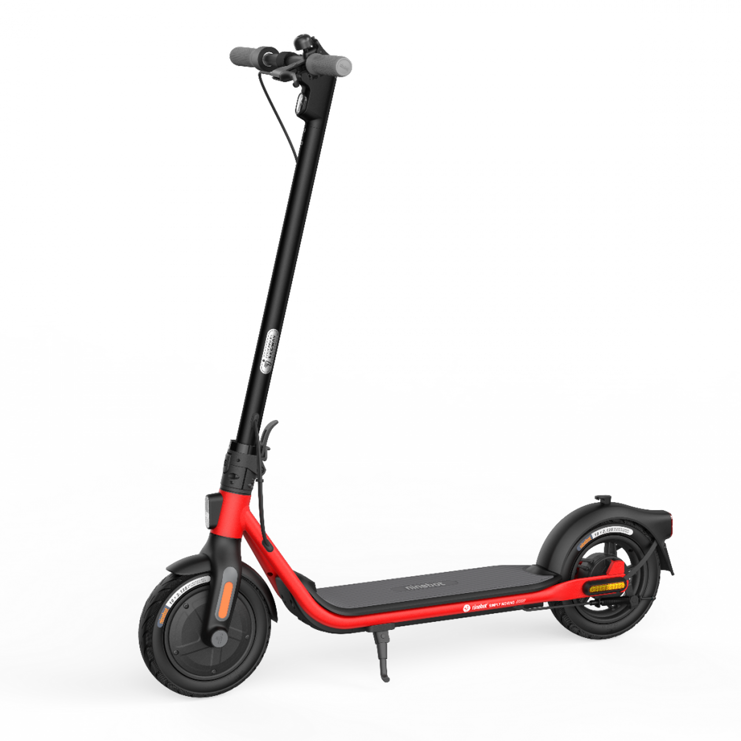 Patinete eléctrico - Segway Ninebot KickScooter D18E, Hasta 100 kg, Velocidad 25 Km/h, Batería 183 Wh, Negro