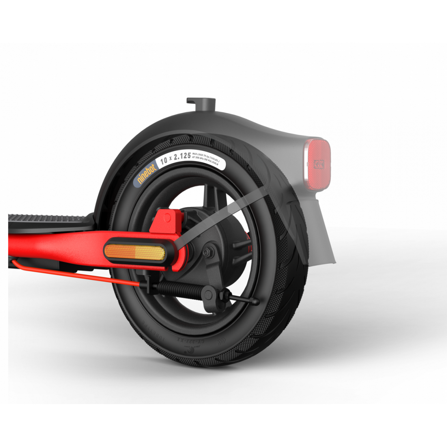 Patinete eléctrico - Segway Ninebot KickScooter D18E, Hasta 100 kg, Velocidad 25 Km/h, Batería 183 Wh, Negro
