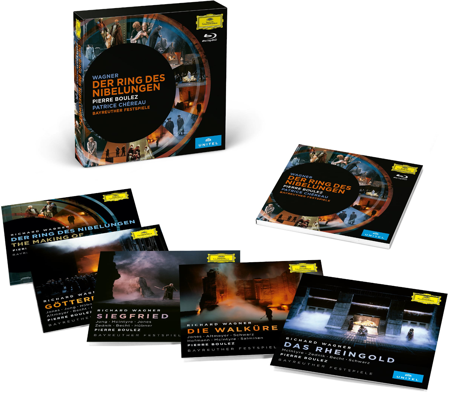 Pierre Boulez - Wagner: A Nibelung gyűrűje (Blu-ray)