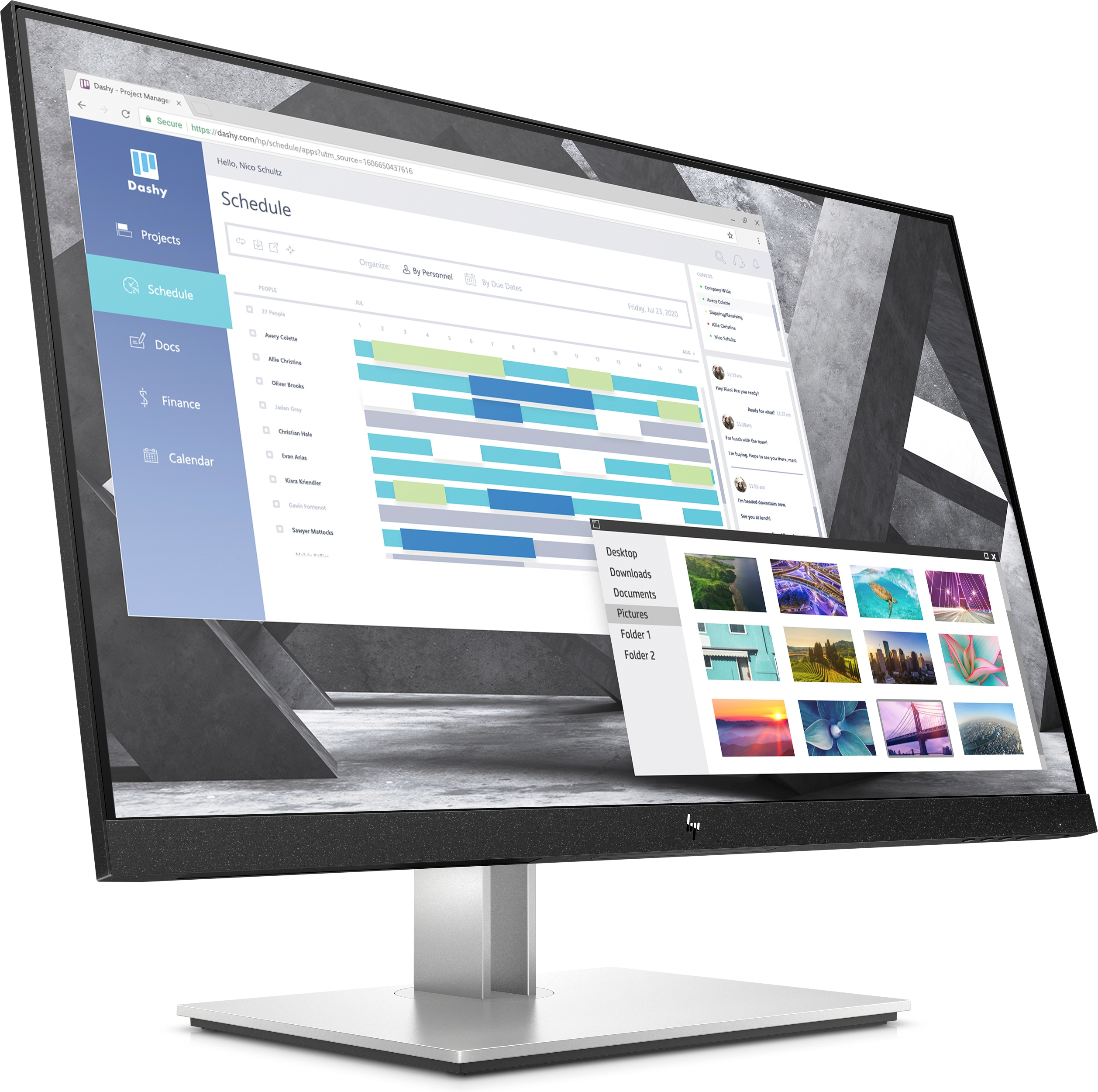 HP - B2B E-Series E27q G4 QHD-Monitor 27 Zoll  QHD  Monitor  5 ms Reaktionszeit 60 Hz 