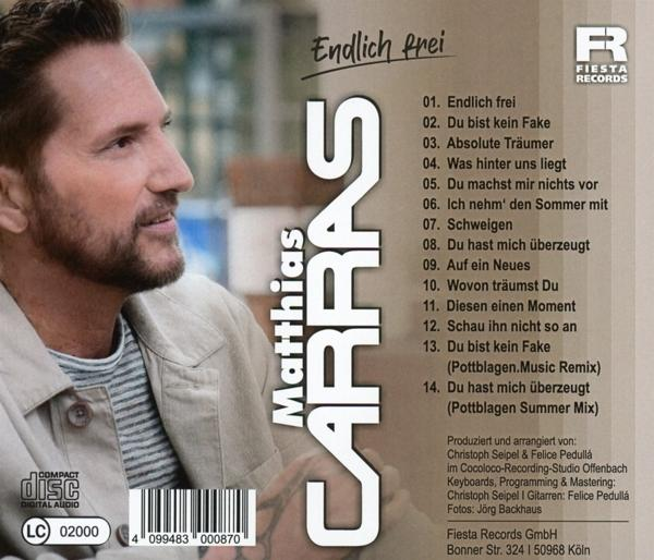Matthias Carras - Endlich Frei (CD) 