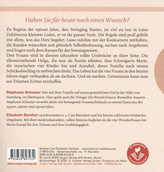 Elisabeth Günther - Die Wunderfrauen (SA)  - (MP3-CD)