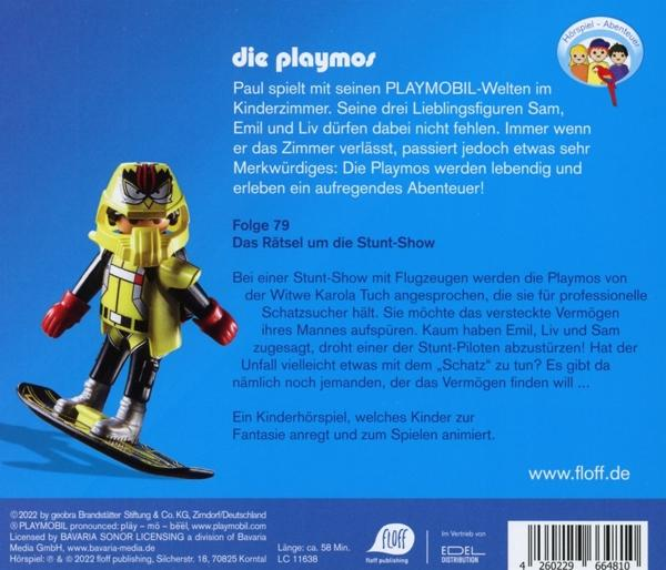 Die Playmos - Die Playmos-(79)Das Rätsel Um Die Stunt Show  - (CD)