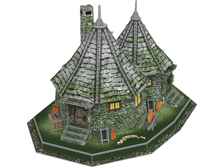 Puzzle, REVELL Mehrfarbig 3D Potter 00305 Harry Hut™ Hagrids