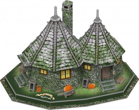 Puzzle, REVELL Mehrfarbig 3D Potter 00305 Harry Hut™ Hagrids