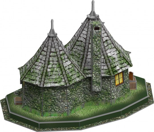 REVELL 00305 Harry 3D Hagrids Potter Puzzle, Mehrfarbig Hut™