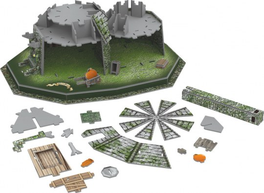 Puzzle, Hagrids REVELL 3D Hut™ Potter Mehrfarbig 00305 Harry