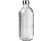 AARKE Glass Bottle Pro - Wasserflasche (Transparent/Stahl)