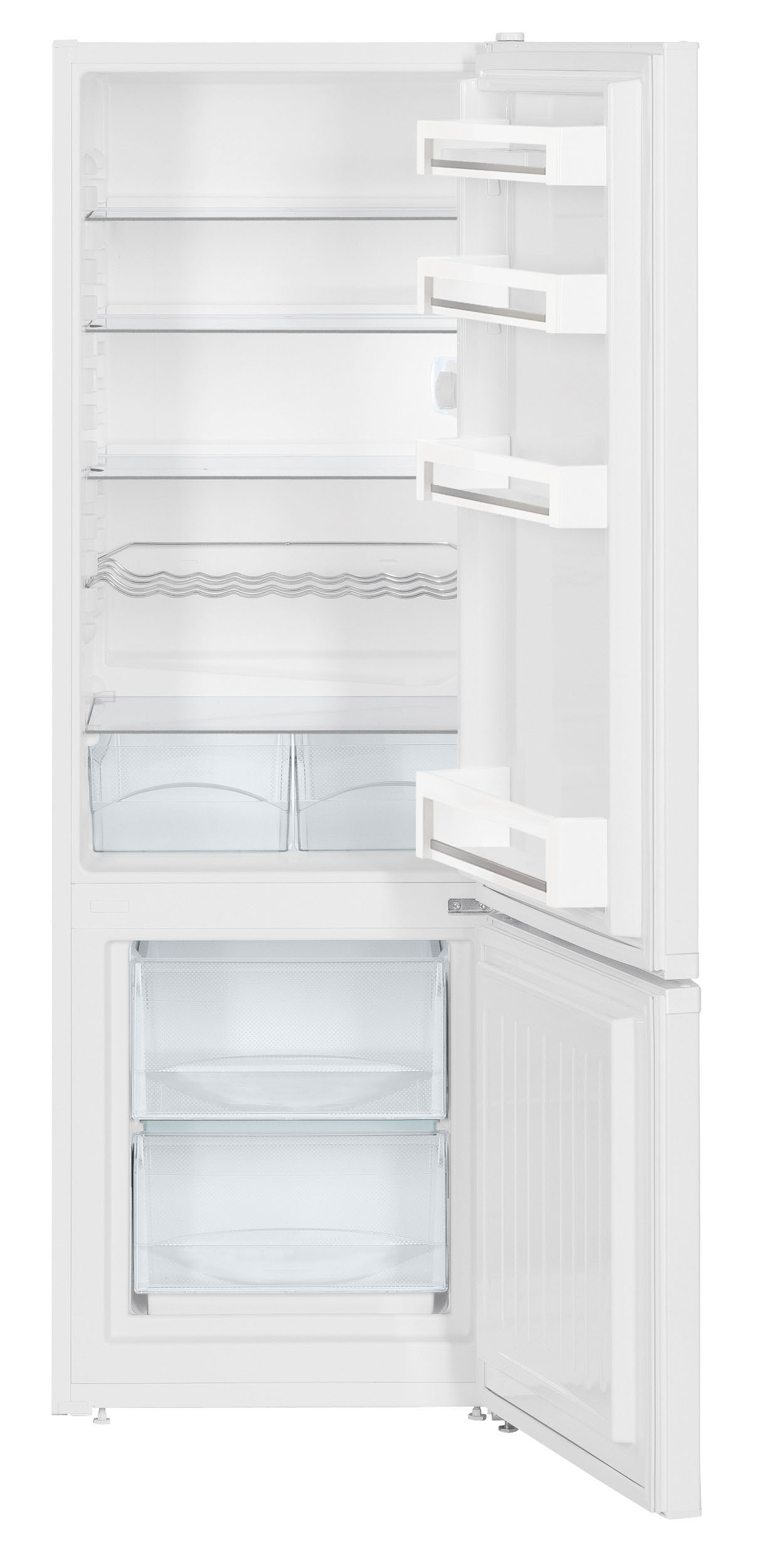 LIEBHERR CU 2831-22 Kühl- Gefrierkombination (F, 265 l, 1612 mm hoch, Standgerät, Weiß)