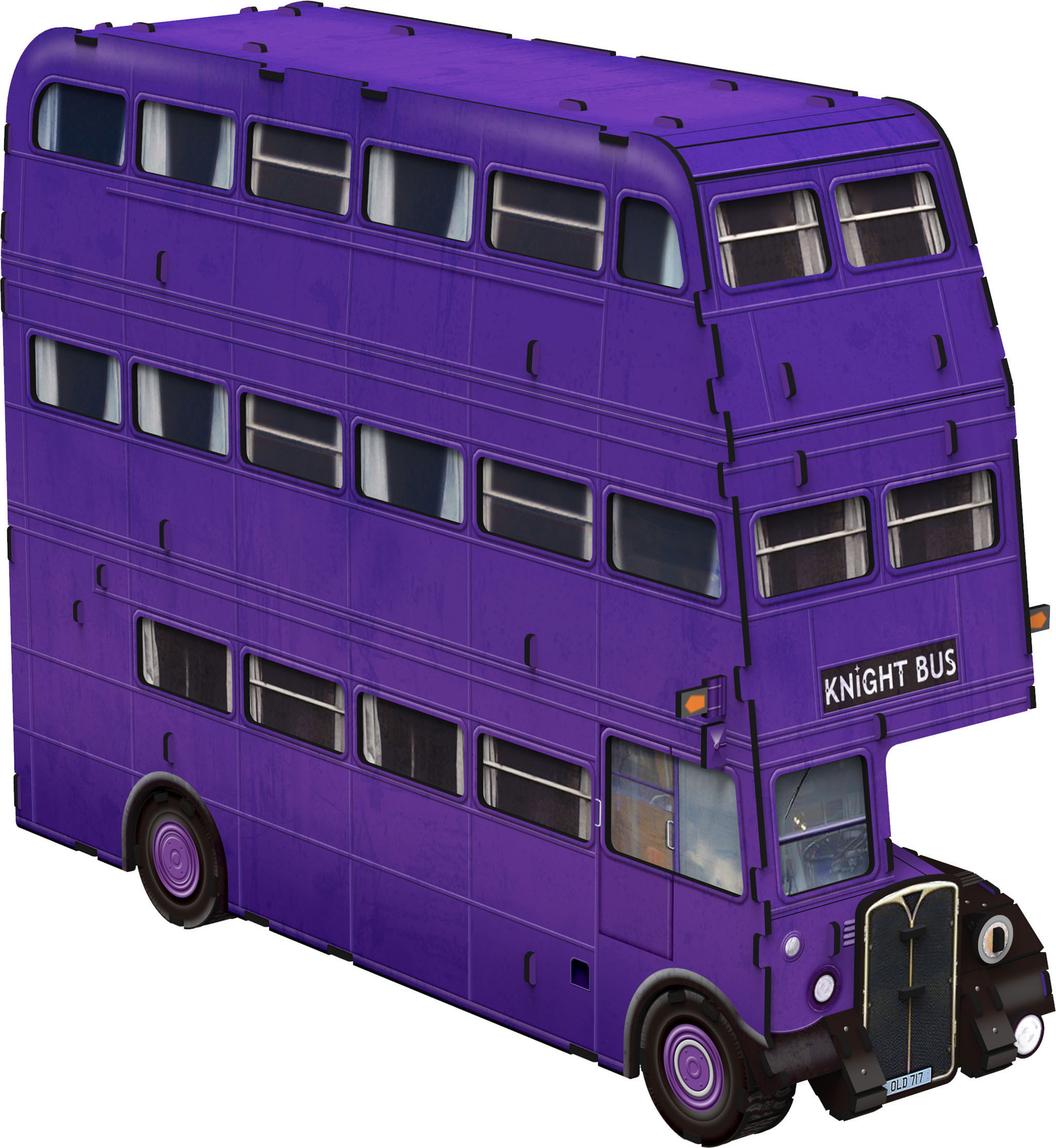 00306 Harry Bus™ 3D Violett Puzzle, REVELL Potter Knight