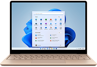 MICROSOFT Surface Laptop Go 2 - Notebook (12.4 ", 256 GB SSD, Pietra arenaria)