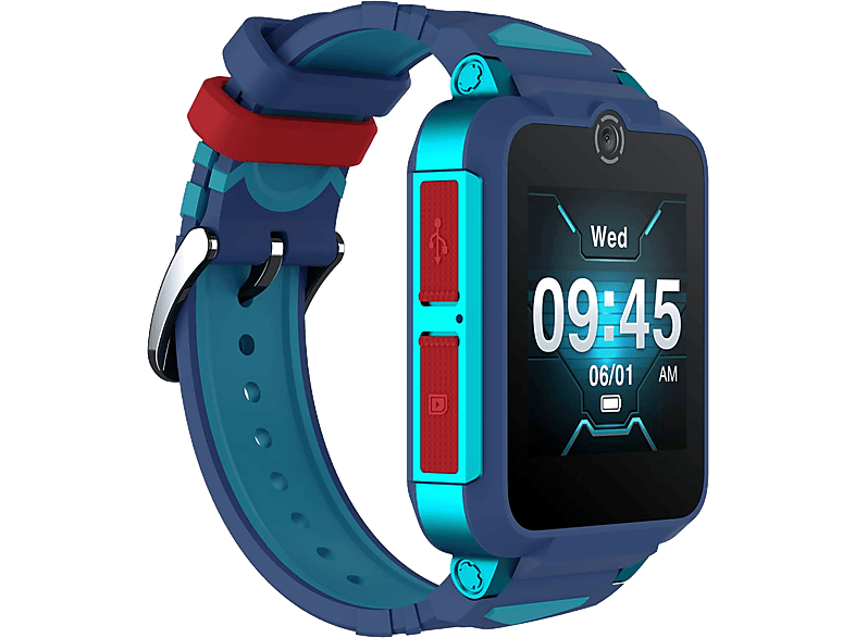 TCL Movetime Family Watch 2 Montre intelligente pour enfants 135 200 mm TPU SpeedBlue MediaMarkt