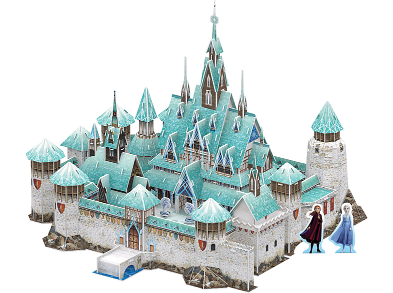 REVELL 00314 Disney Frozen II Arendelle Castle 3D Puzzle, Mehrfarbig