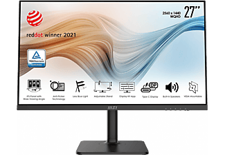 MSI MODERN MD271QP 27'' Sík WQHD 75 Hz 16:9 FreeSync IPS LED Monitor