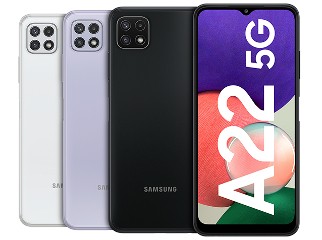 SAMSUNG Galaxy A22 Dual 5G 64 SIM GB Violet