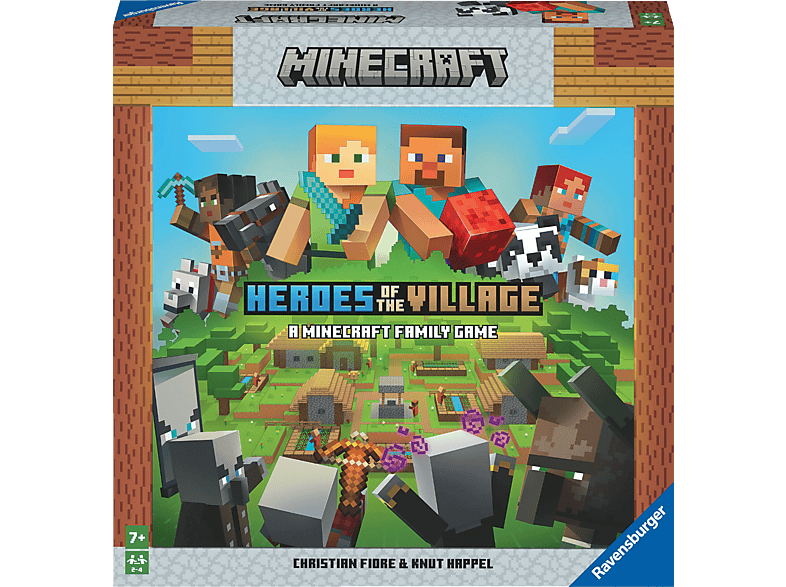 Ravensburger Minecraft: Heroes of the Village - Gesellschaftsspiel & Brettspiel ab 7 Jahre; Familienspiele