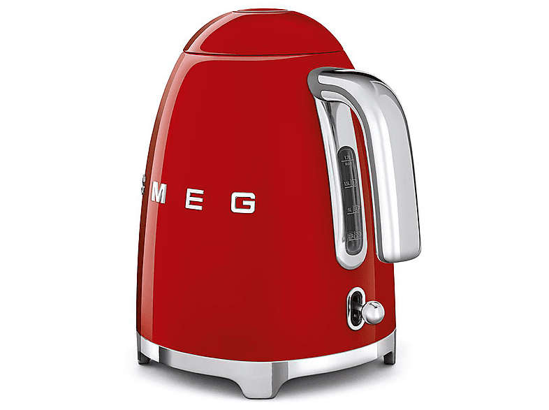 Smeg KLF 03 RDEU Wasserkocher (Rot, 1.7 Liter, 2400 Watt) — Foto 2 von 2