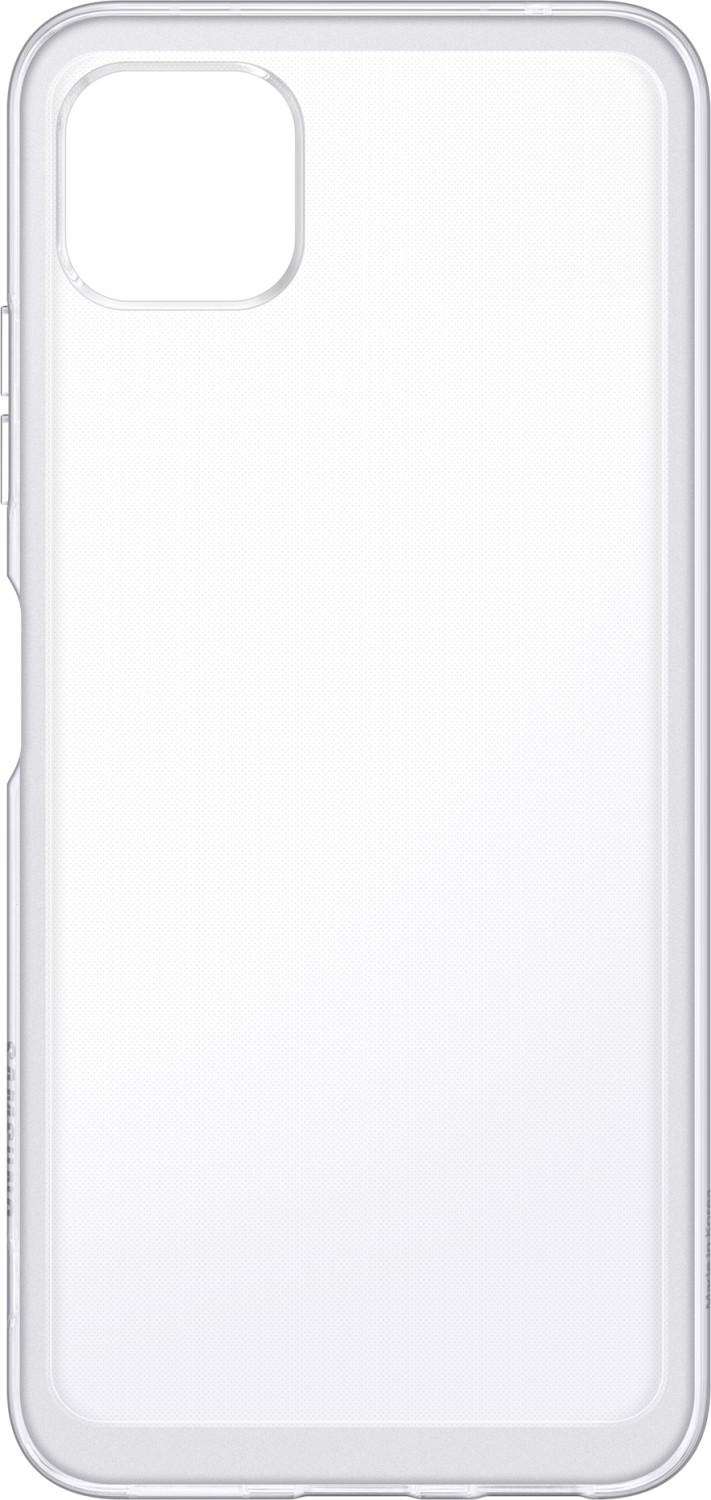SAMSUNG 194570 Soft Clear Cover "EF-QA226" für Samsung Galaxy A22 5G, Transparent Backcover, für Samsung Galaxy A22 5G, Transparent