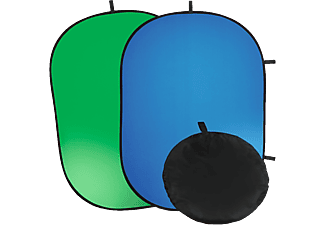 HAMA 2in1 - Sfondo pieghevole (Blu/verde)
