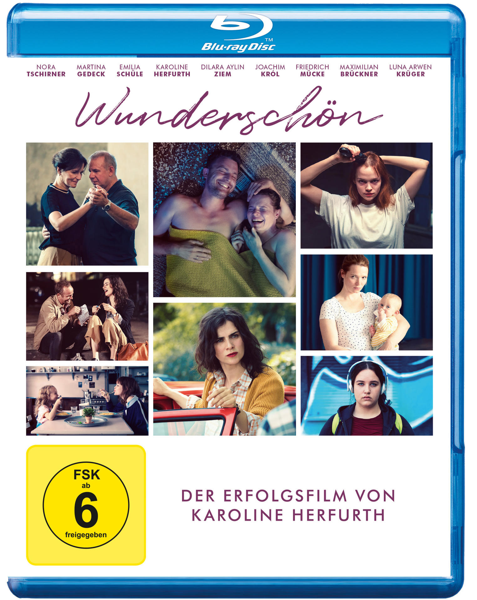 Blu-ray-Cover mit mehreren Personen und Text.