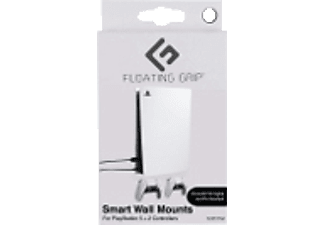 FLOATING GRIP PS5 Wall mounts by Floating Grip - Bundle - White, Wandhalterung, Weiß